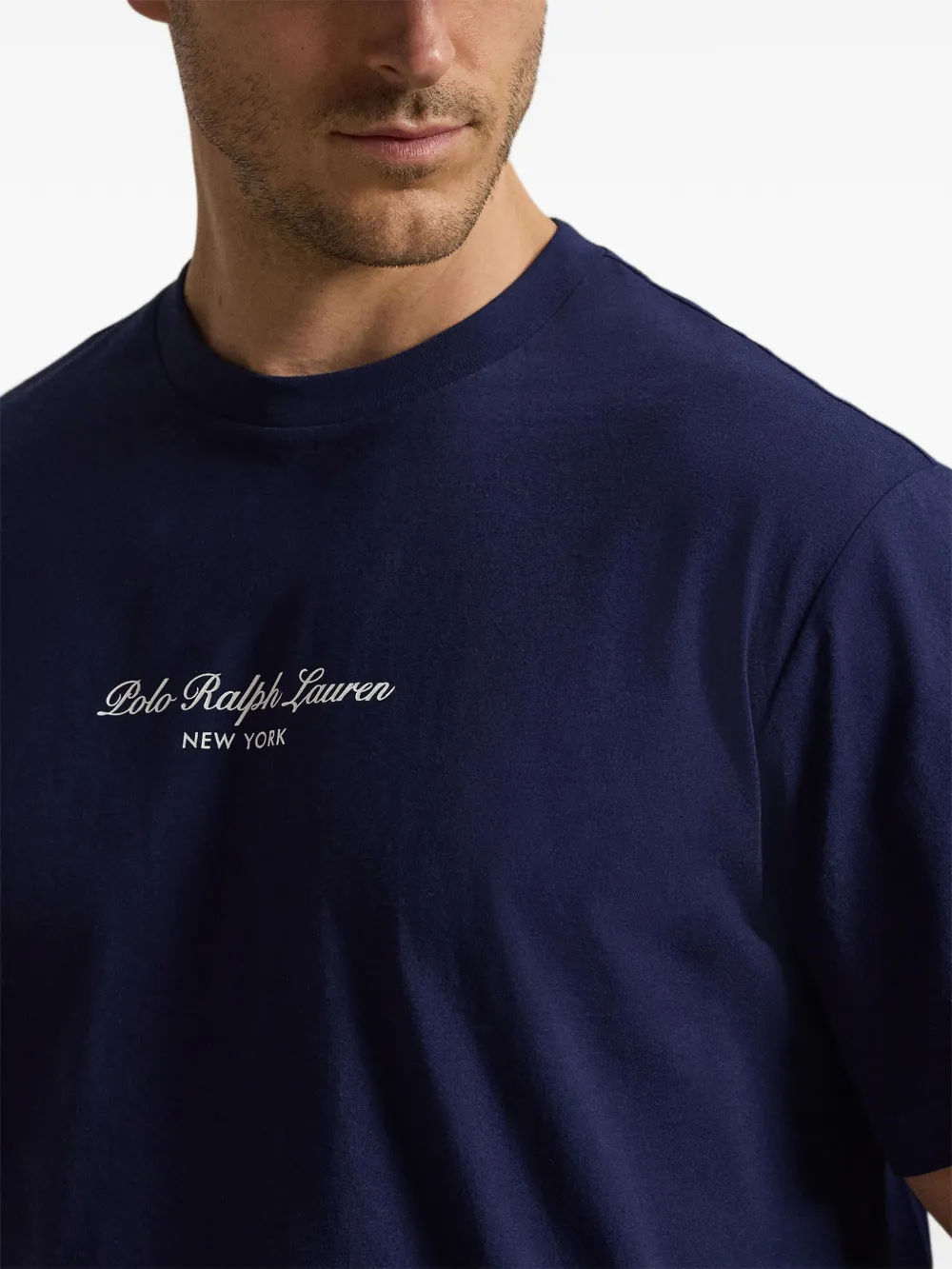 Polo Ralph Lauren T-shirt met logoprint Blauw