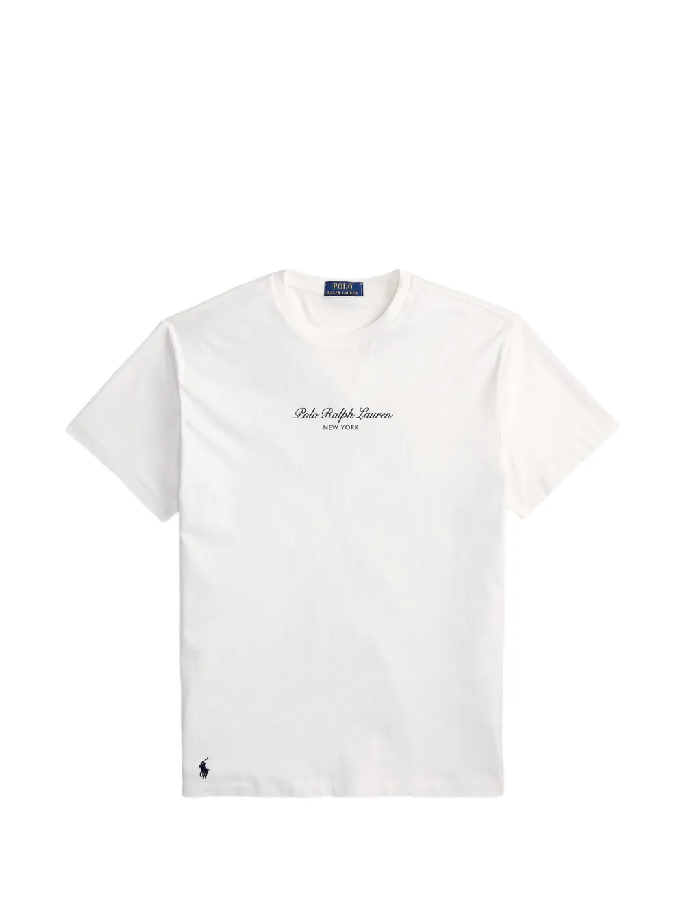 Polo Ralph Lauren T-shirt in cotone con logo - Bianco