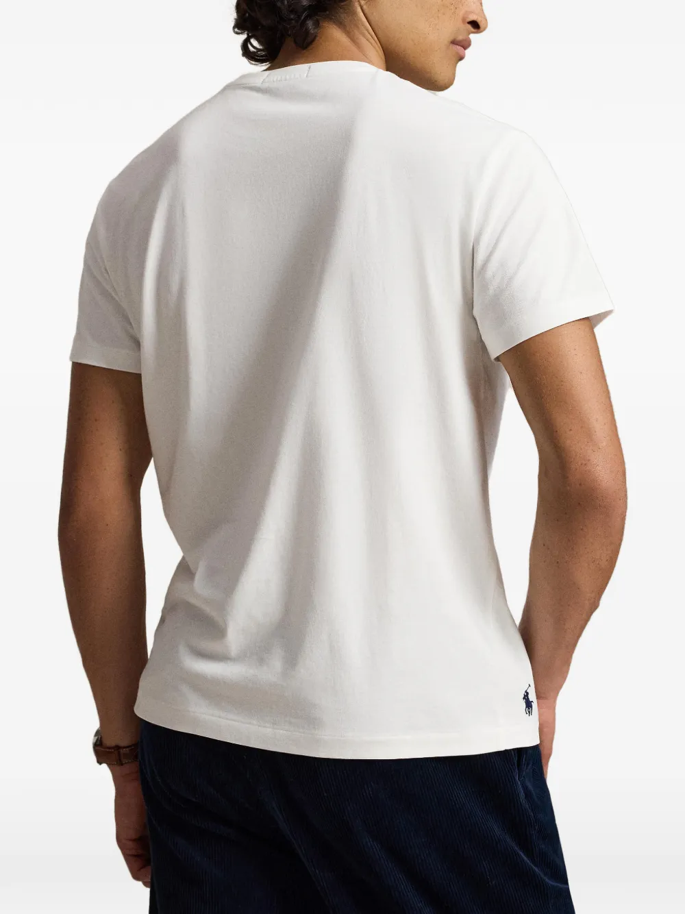 Polo Ralph Lauren Katoenen T-shirt met logoprint Wit