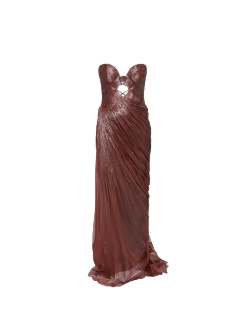 Maria Lucia Hohan Zephyra cut-out maxi dress