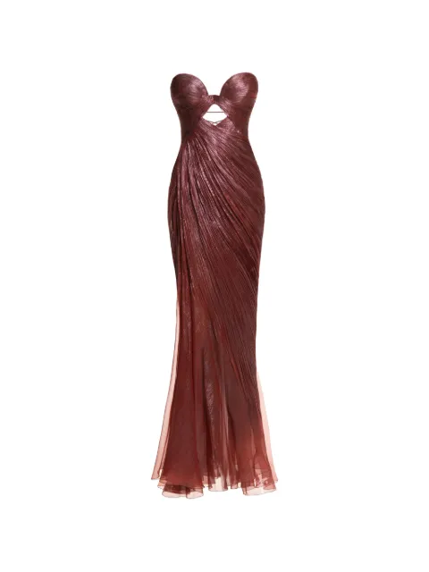 Maria Lucia Hohan Zephyra cut-out maxi dress