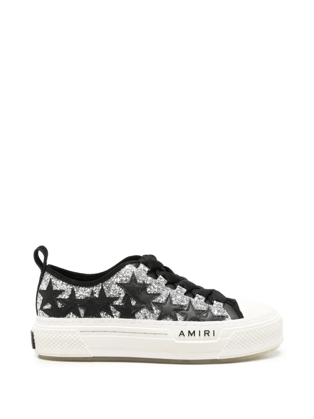 AMIRI Glitter Stars Court sneakers - Argento