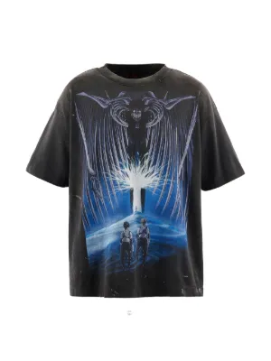 SAINT MXXXXXX 2Pac Tシャツ | ブラック | FARFETCH JP