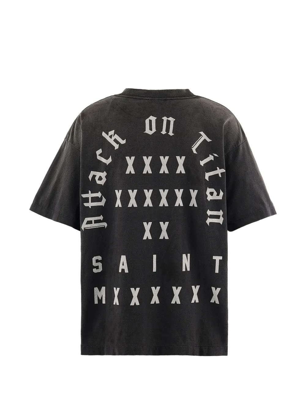 SAINT MXXXXXX T-shirt met grafische print Zwart