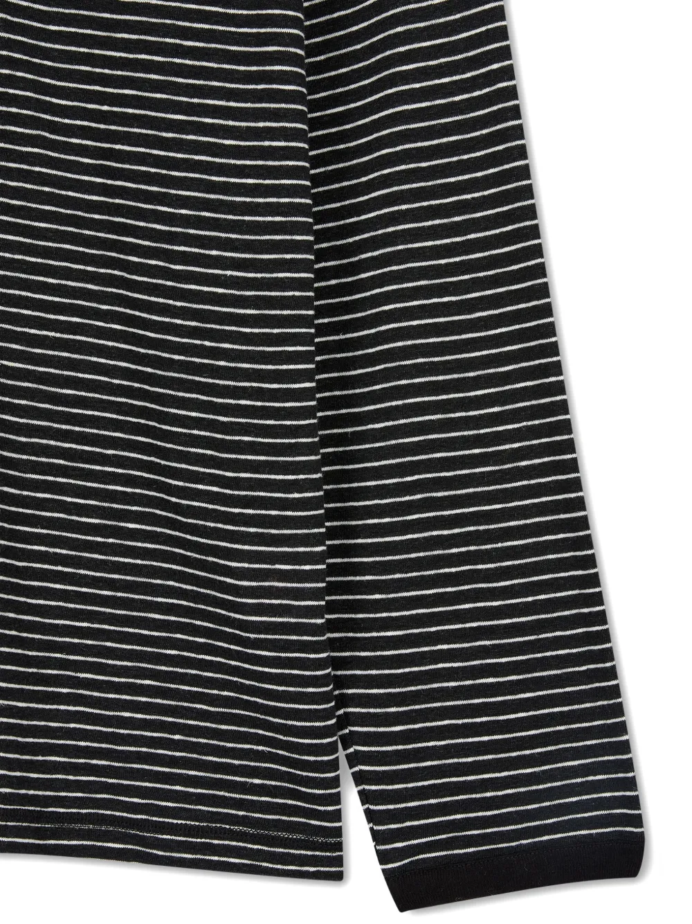 TOMBOY Gestreept T-shirt Zwart