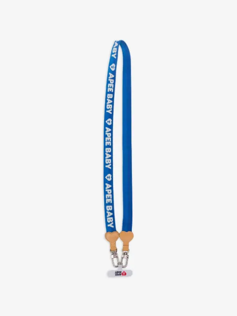APEE™ by *A BATHING APE® logo-embroidered phone lanyard