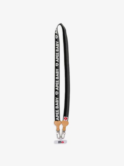APEE™ by *A BATHING APE® logo-embroidered phone lanyard