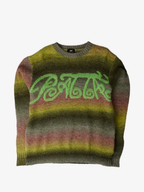 PATTA Curlies intarsia-knit sweater