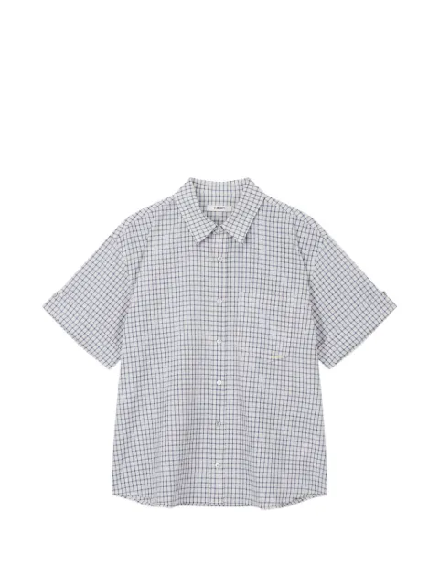 TOMBOY checkered short-sleeve shirt
