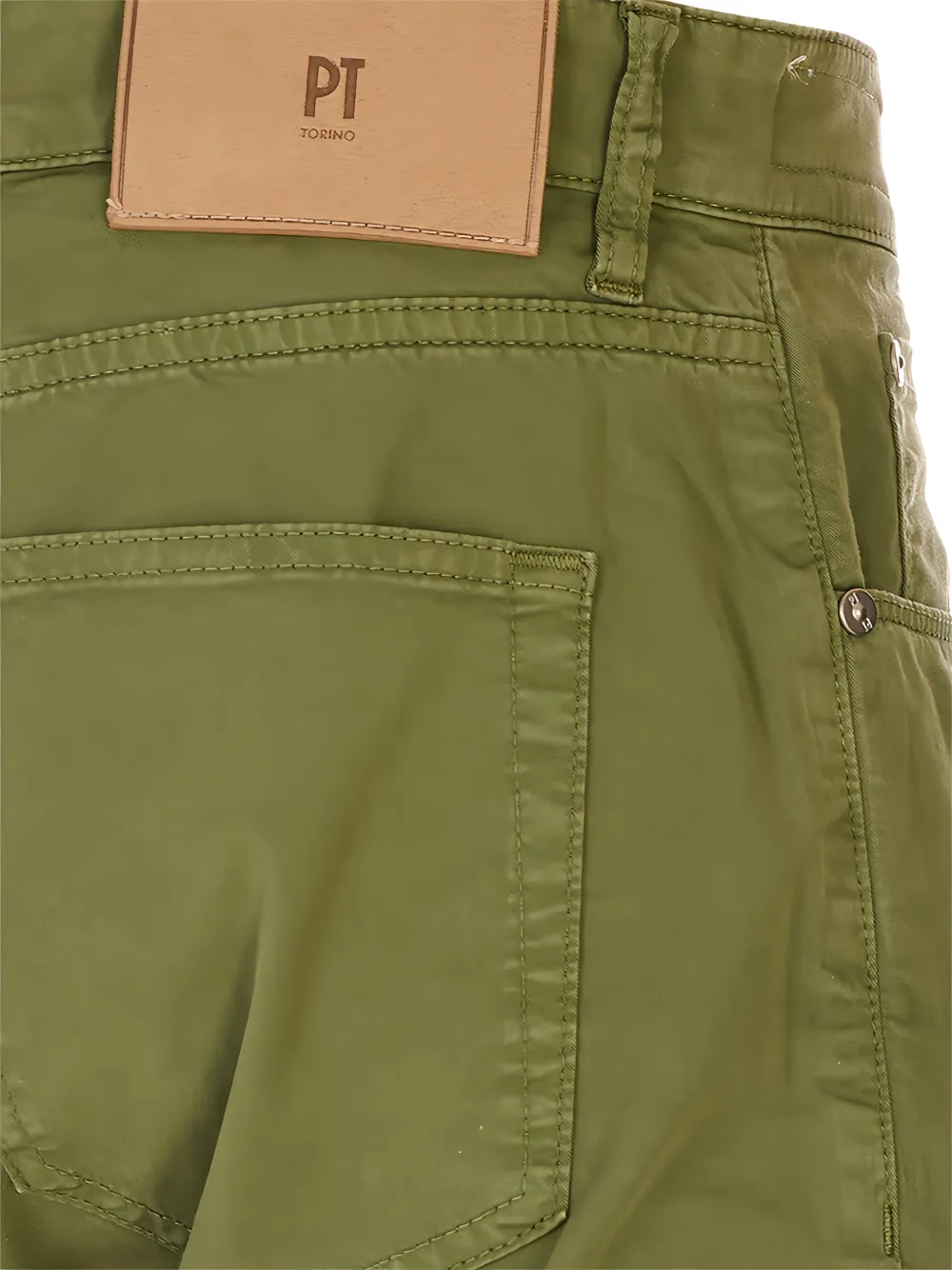 PT Torino Broek met logopatch Groen