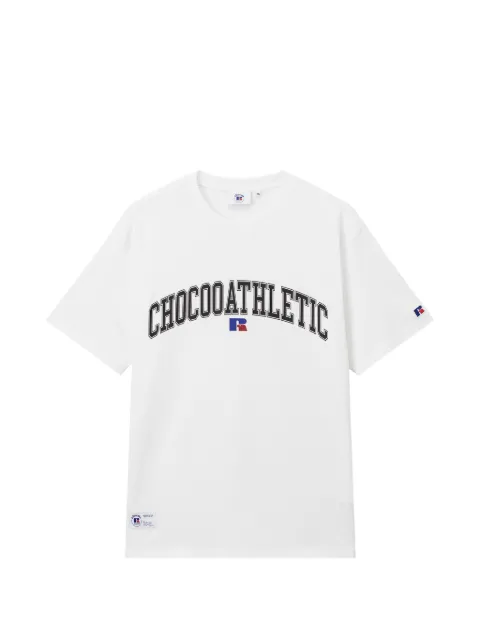 CHOCOOLATE logo-print short-sleeve T-shirt