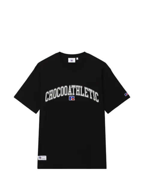 CHOCOOLATE logo-print short-sleeve T-shirt