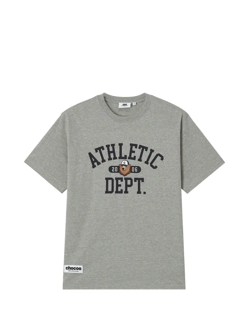 CHOCOOLATE graphic-print crew-neck T-shirt - Grau