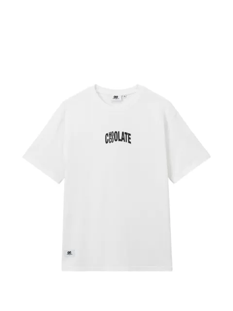 CHOCOOLATE logo-print T-shirt