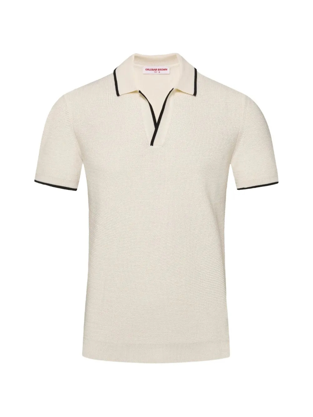 Orlebar Brown polo-collar T-shirt - Toni neutri