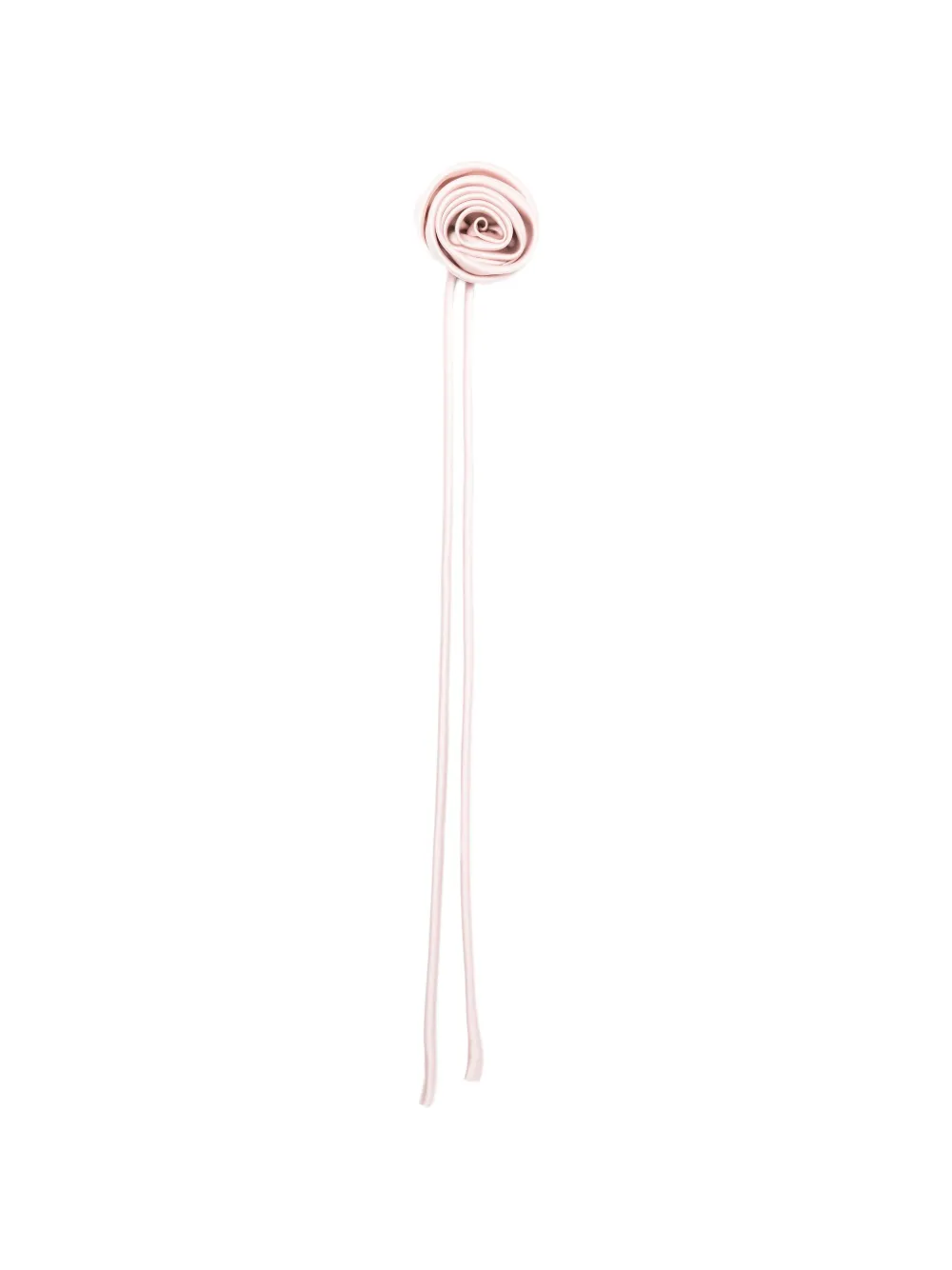 Max Mara floral-detail long-streamer brooch - Rosa
