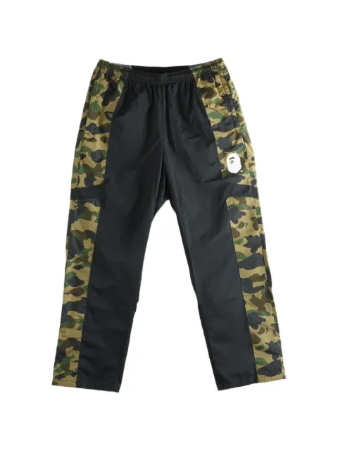 A BATHING APE®  1st camo-print track pants