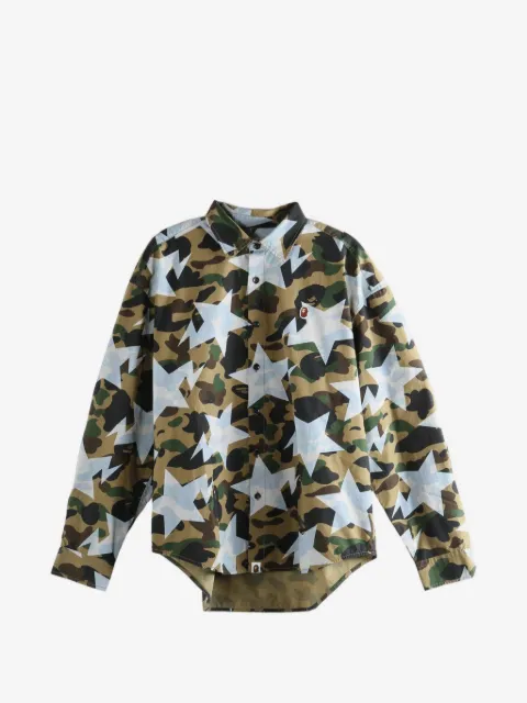 A BATHING APE® Sta camouflage-print shirt