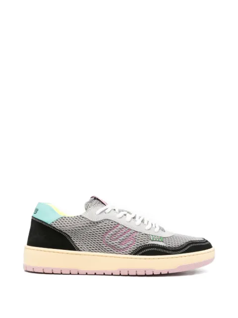 EVENU Equal mesh-panelled suede-trim sneakers