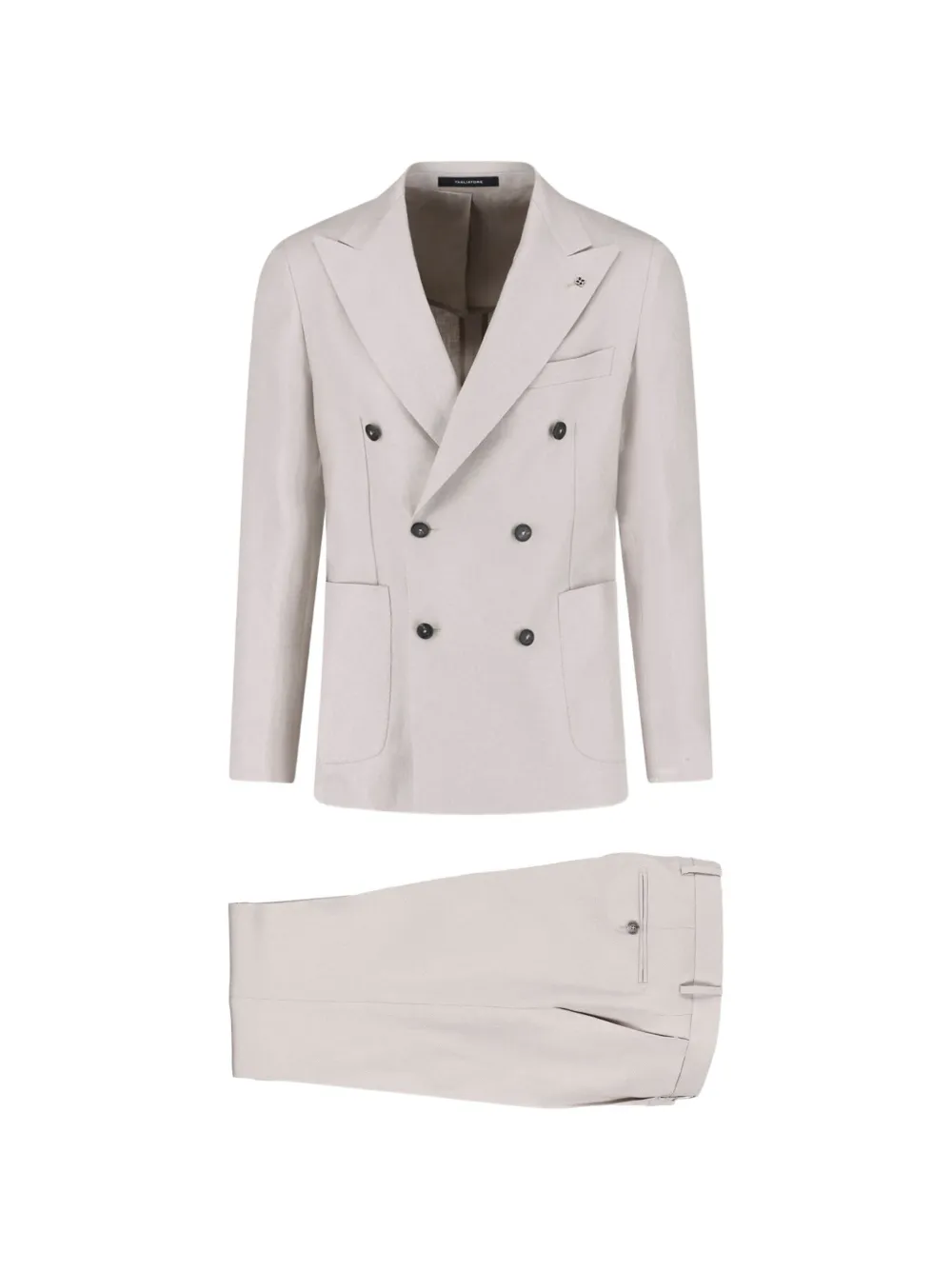 Tagliatore double-breasted suit - Grigio
