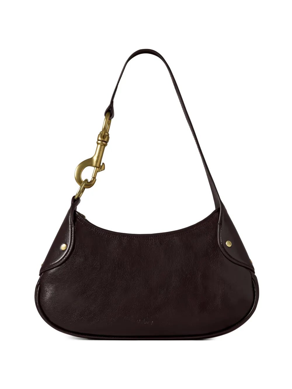 Mulberry Hackney leather shoulder bag - Marrone