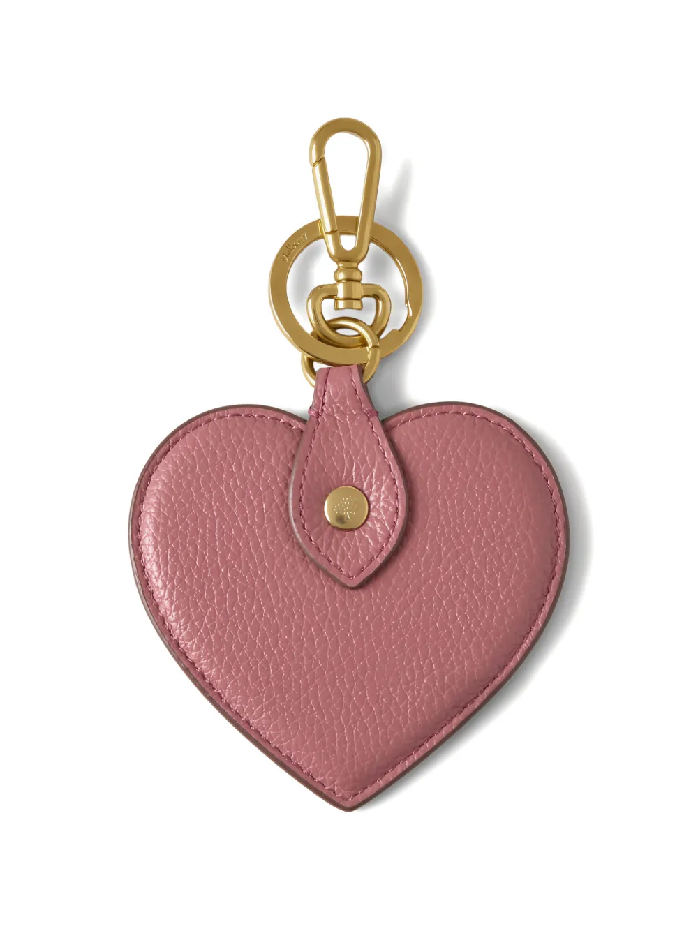 Mulberry Sleutelhanger met hartpatroon Roze