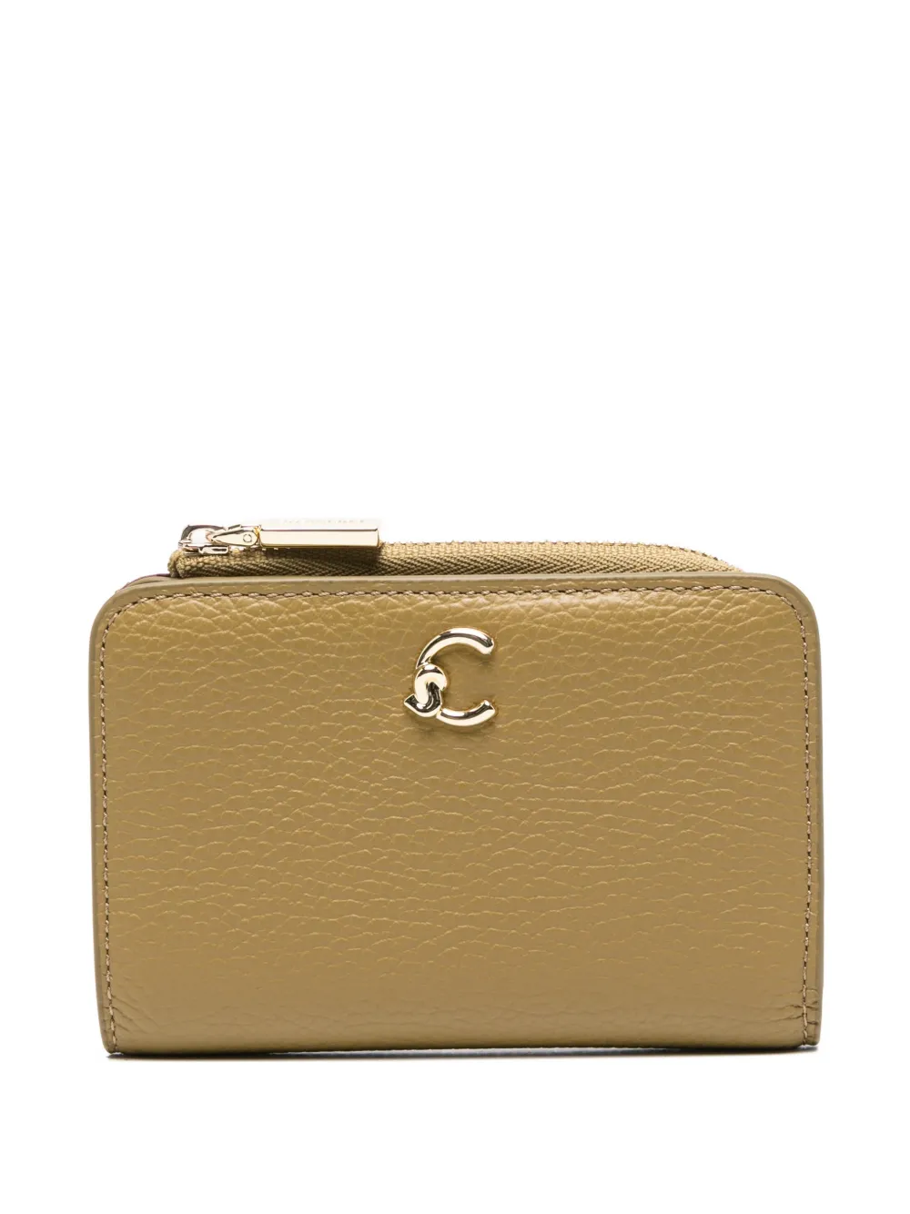 Coccinelle C-Me grained leather wallet - Toni neutri