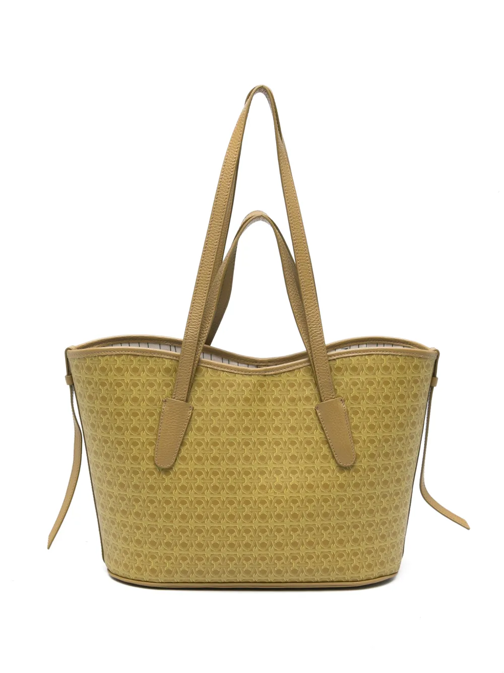 Coccinelle Never Without monogram-print tote bag - Green