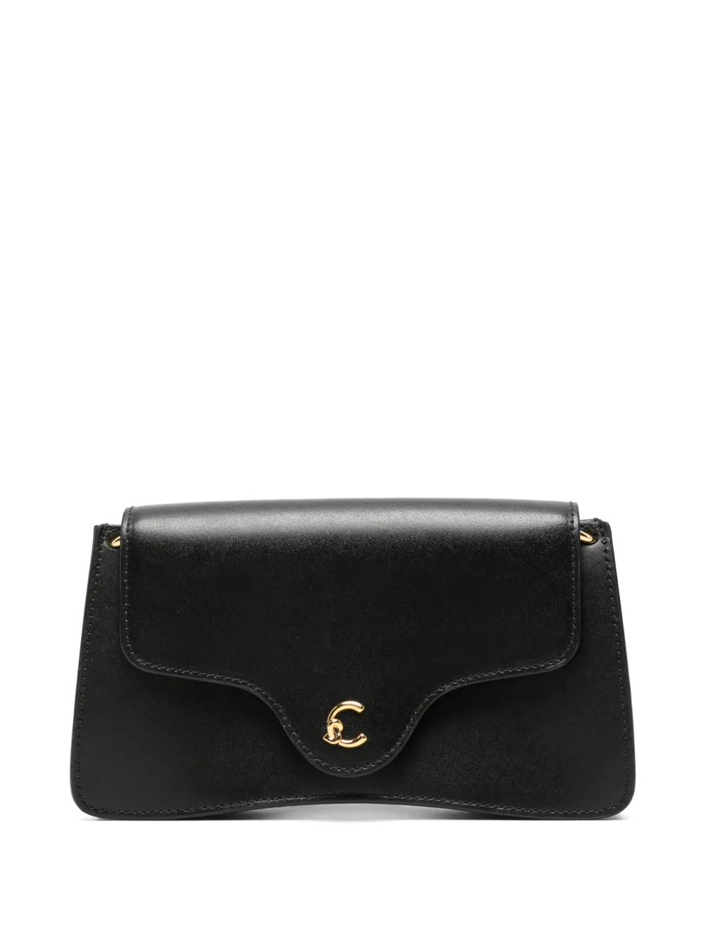 Coccinelle Borsa a tracolla C-Me mini in pelle - Nero