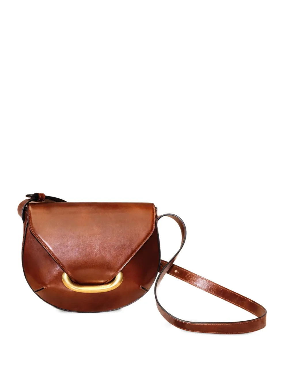 Wandler Veneto calf leather crossbody bag - Marrone