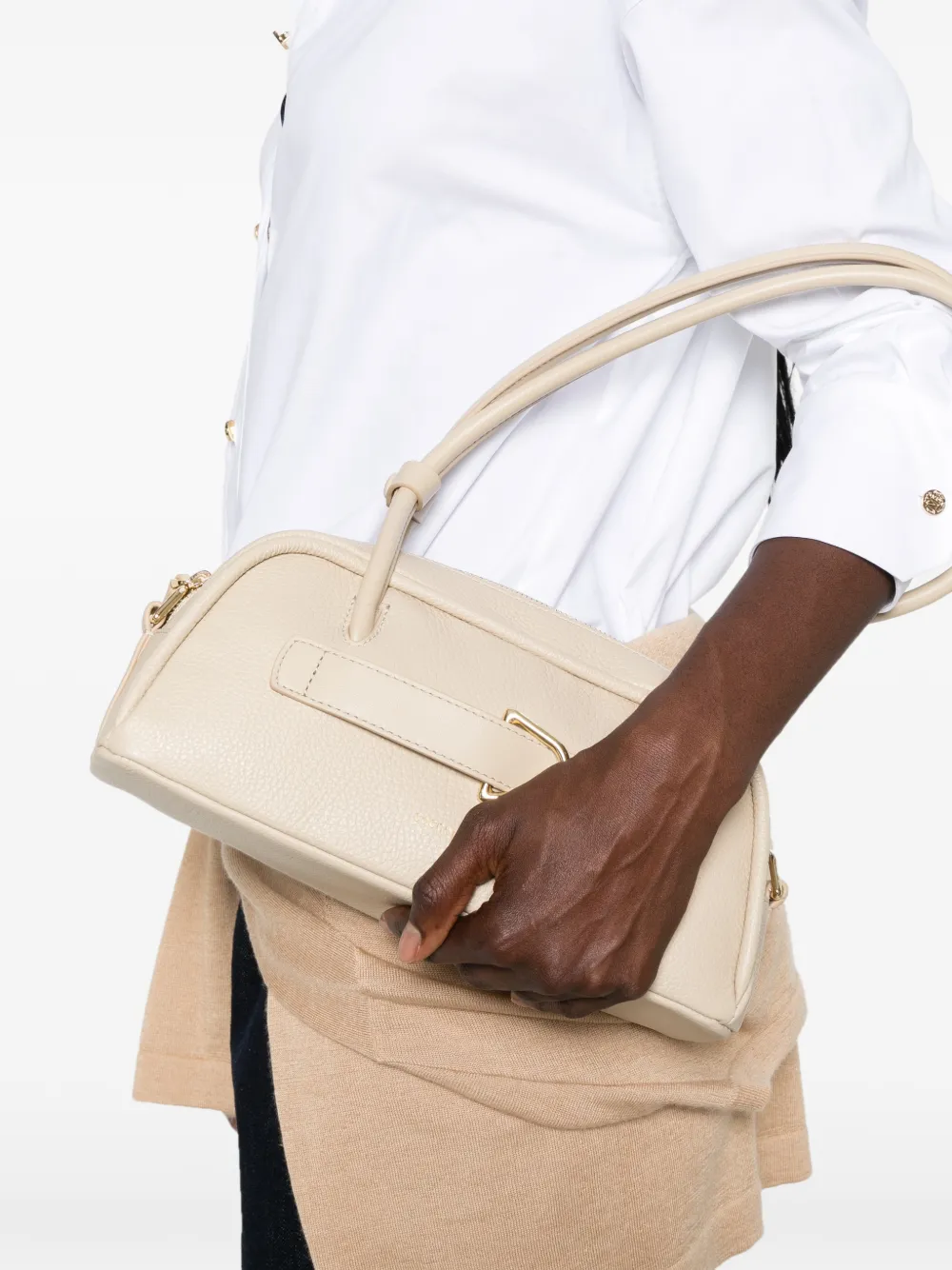 Coccinelle Paki schoudertas Beige
