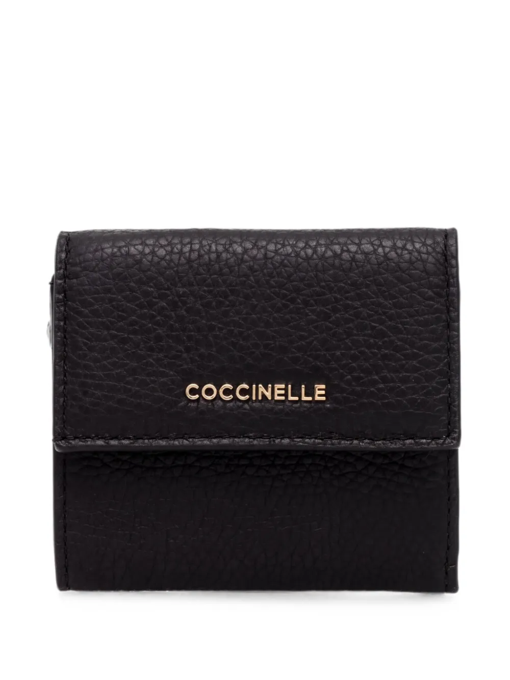 Coccinelle Metallic Soft Wallet In Black