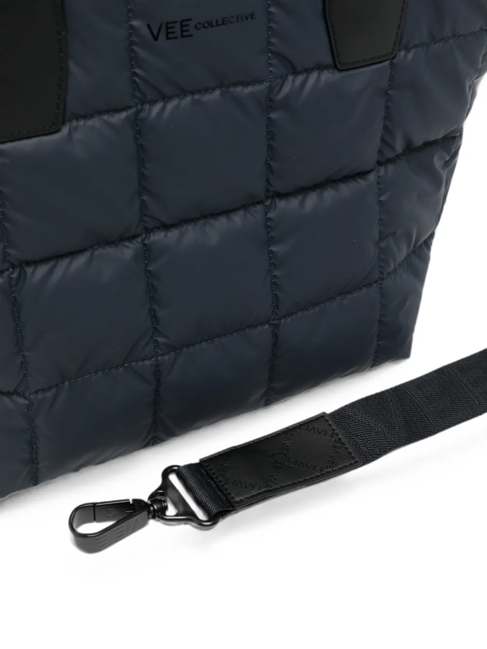  Veecollective Small Porter Quilted Tote Bag - Azul 
