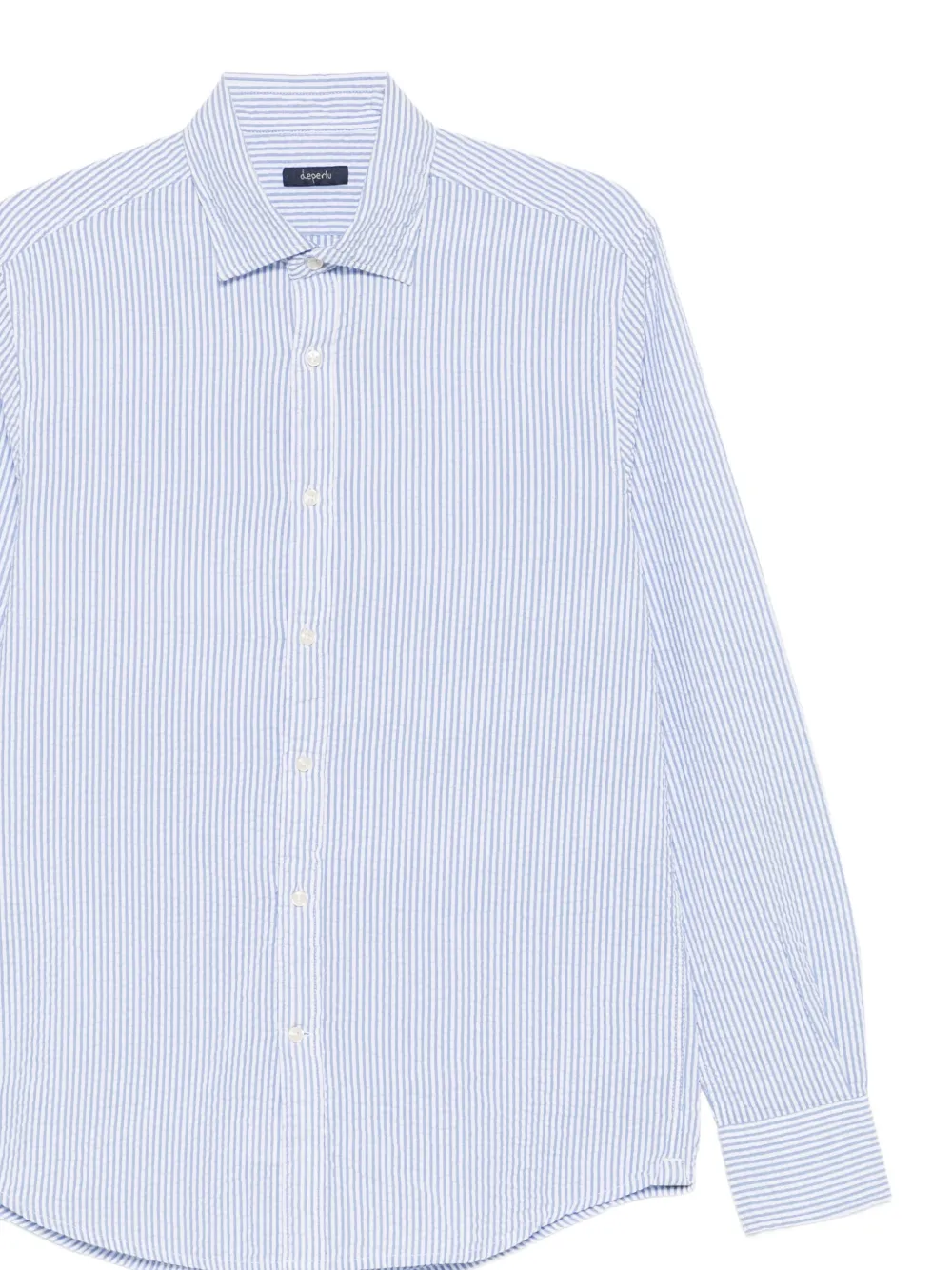  Deperlu Camisa Jepp A Rayas - Azul 
