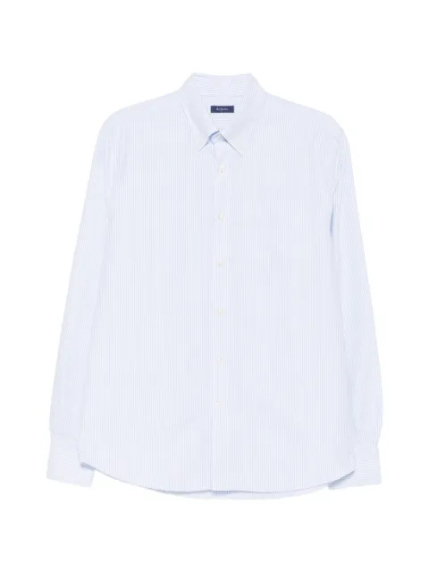 Deperlu Andy striped button-down shirt