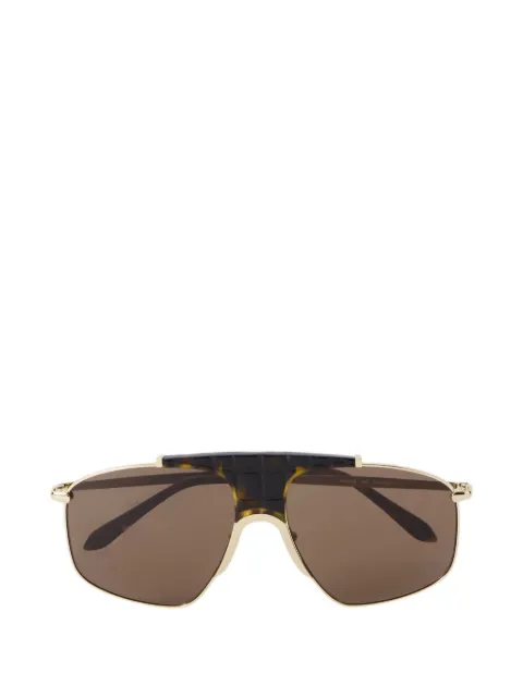 Alaia Eyewear geometric-frame sunglasses