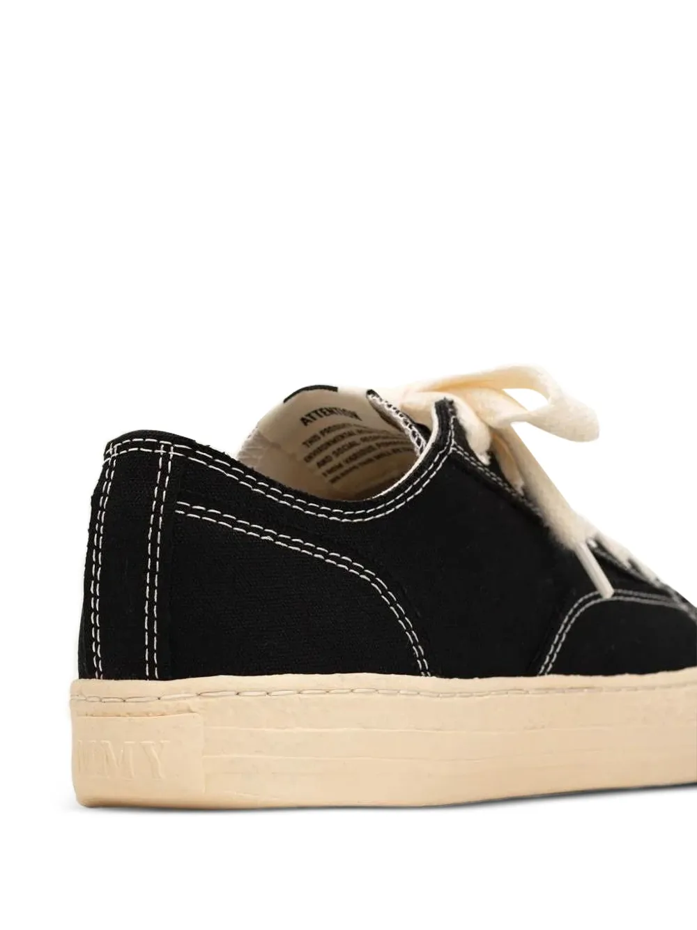 Maison MIHARA YASUHIRO Roy canvas sneakers Zwart