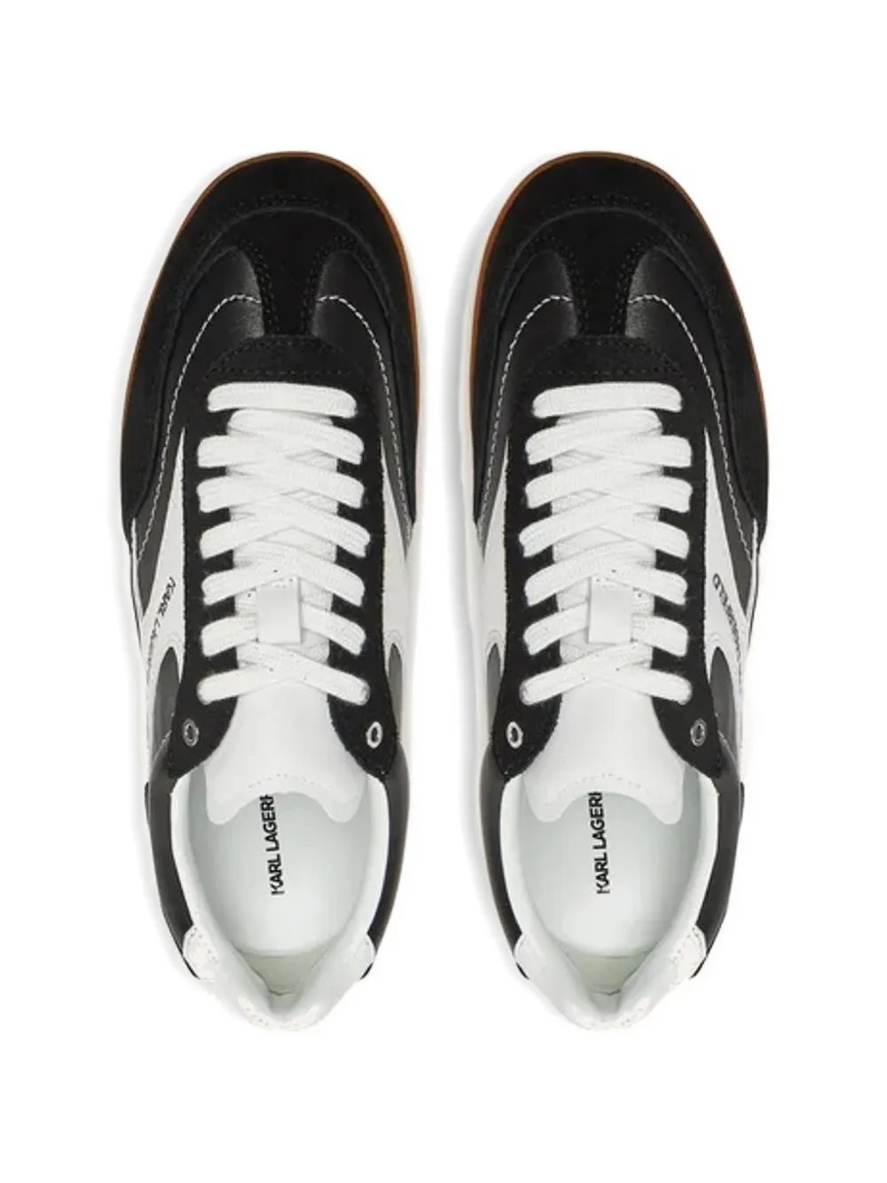 Karl Lagerfeld Kandidate leather sneakers Zwart