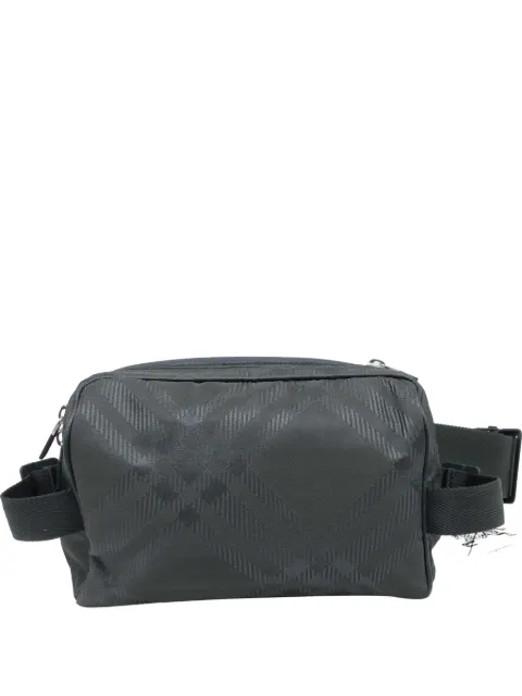 Burberry Pre-Owned check-jacquard belt bag
