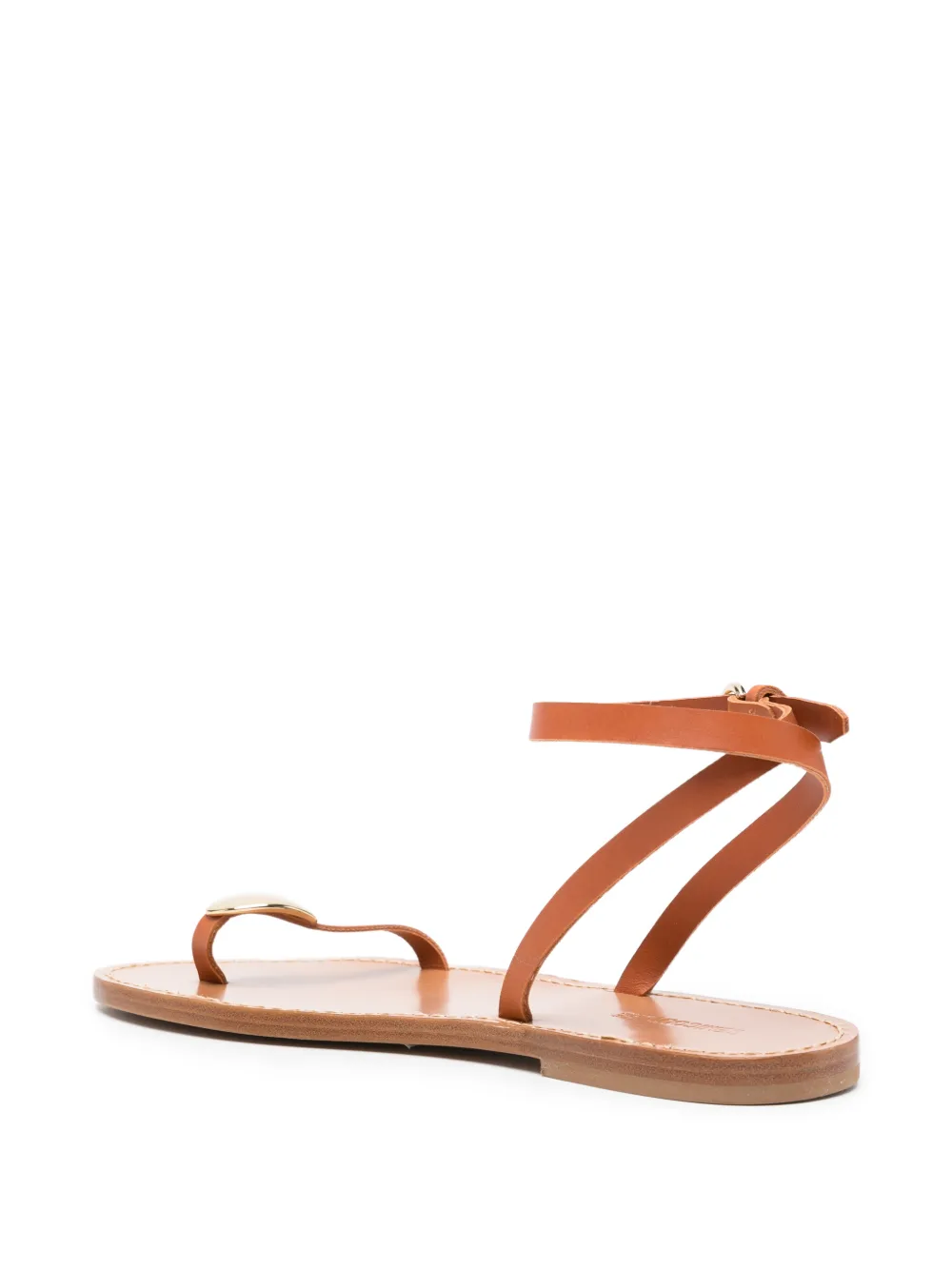 Semicouture metal-embellished ankle-strap sandals Bruin