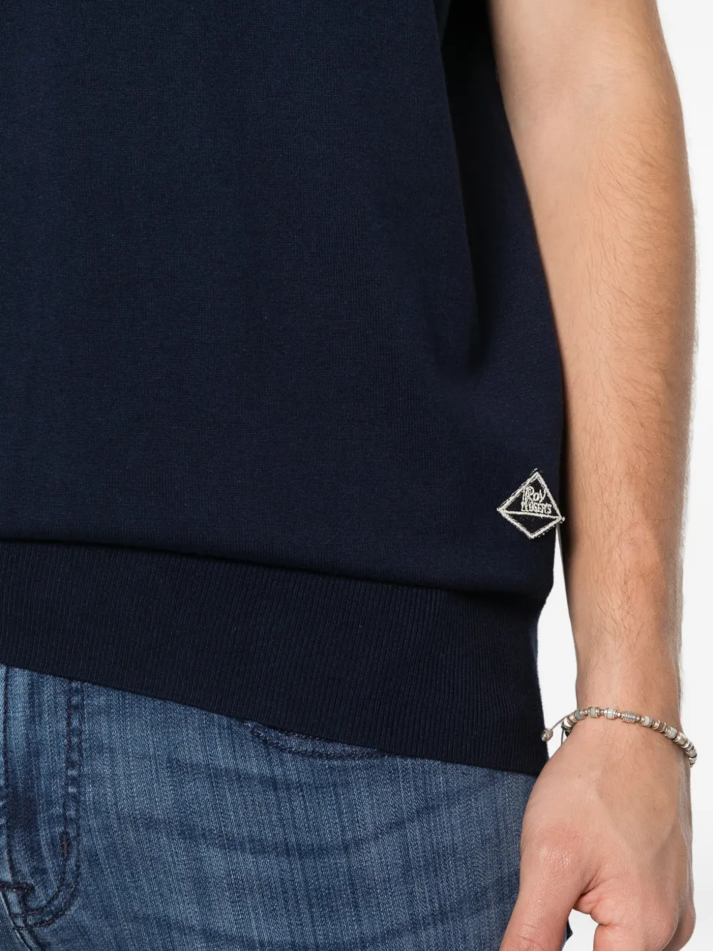 Roy Rogers Poloshirt met korte mouwen Blauw