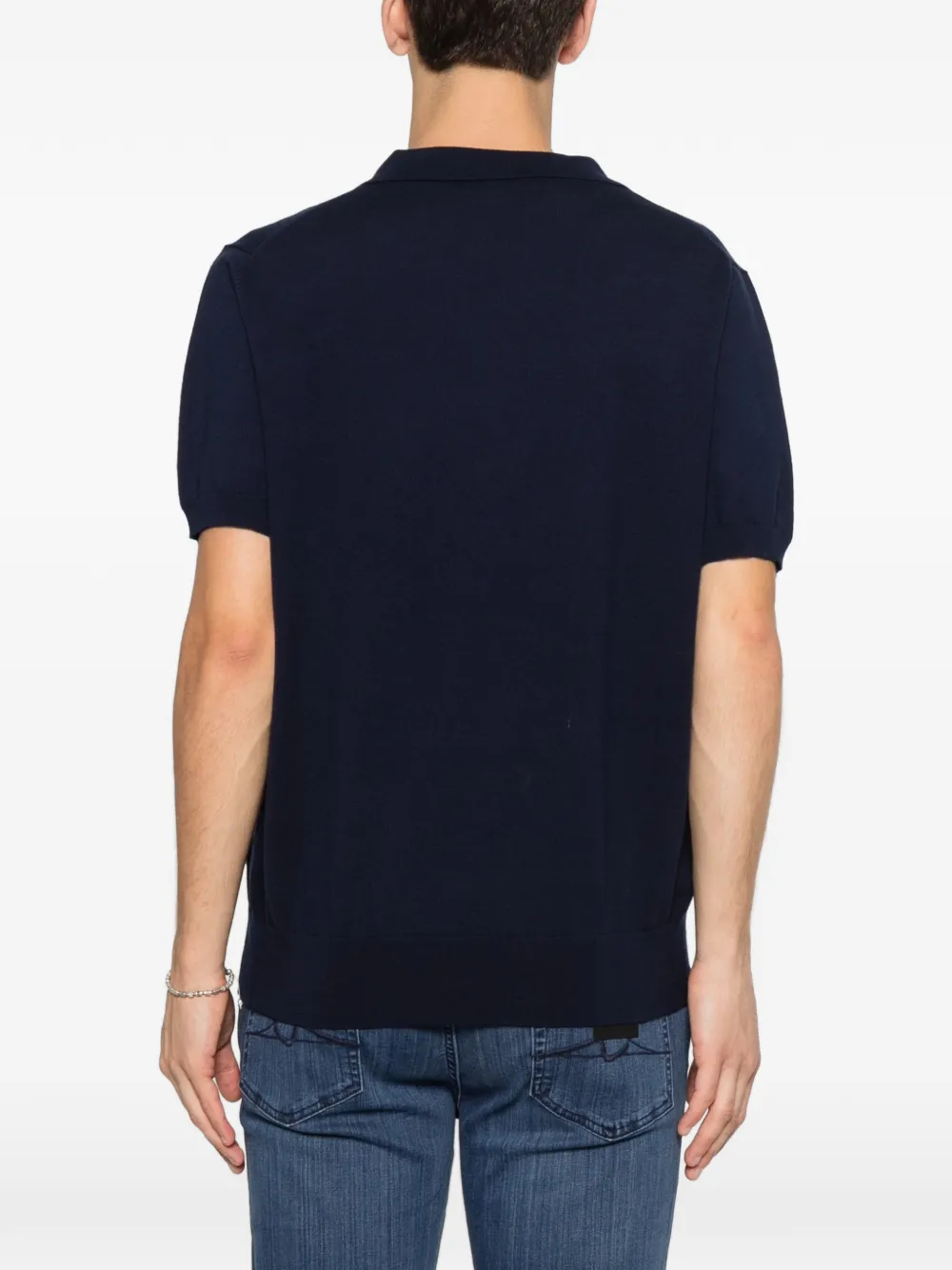 Roy Rogers Poloshirt met korte mouwen Blauw