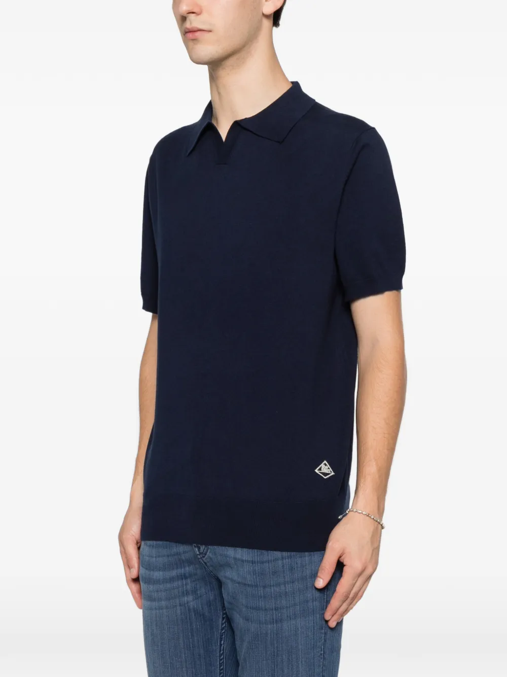 Roy Rogers Poloshirt met korte mouwen Blauw