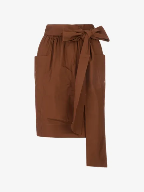 Chloé Bleistiftrock mit aufgesetzter Tasche