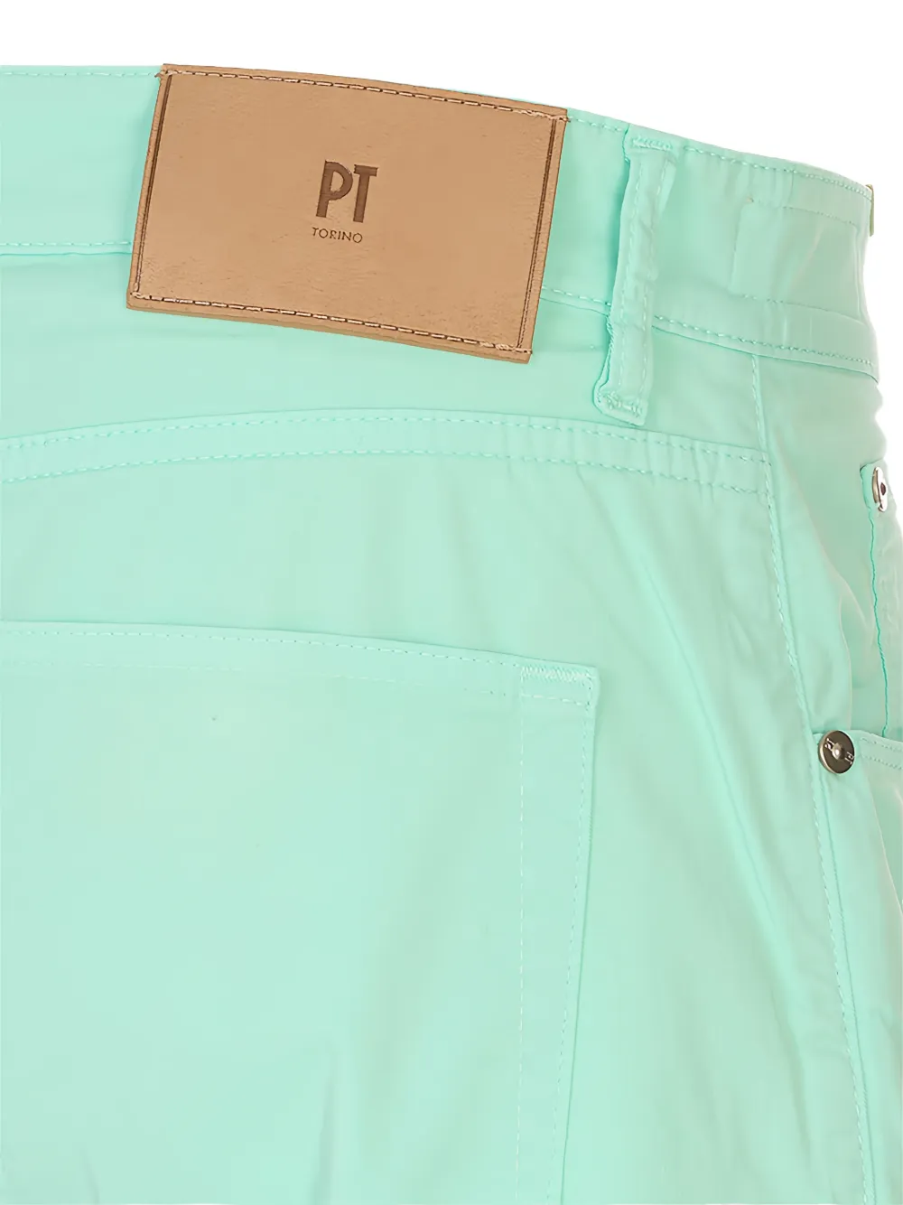 PT Torino Broek met logopatch Blauw
