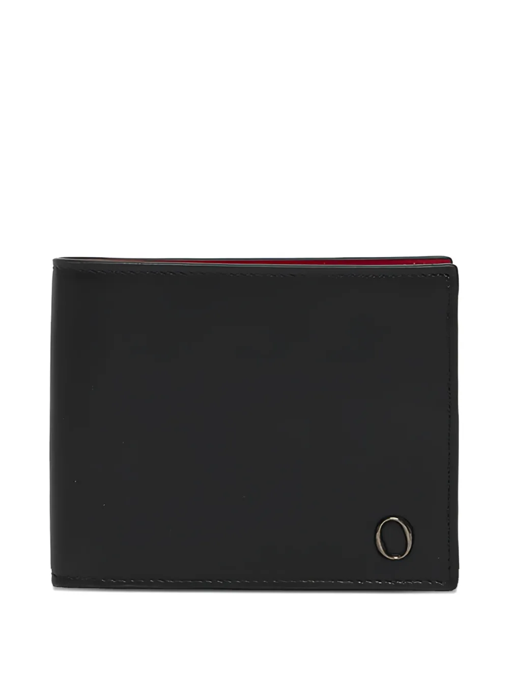 Orciani Spyder logo-plaque wallet - Nero