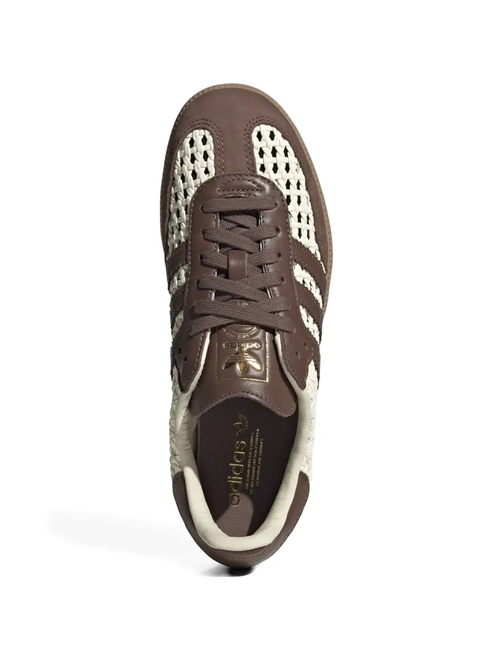 adidas Samba OG woven-detailing sneakers Wit