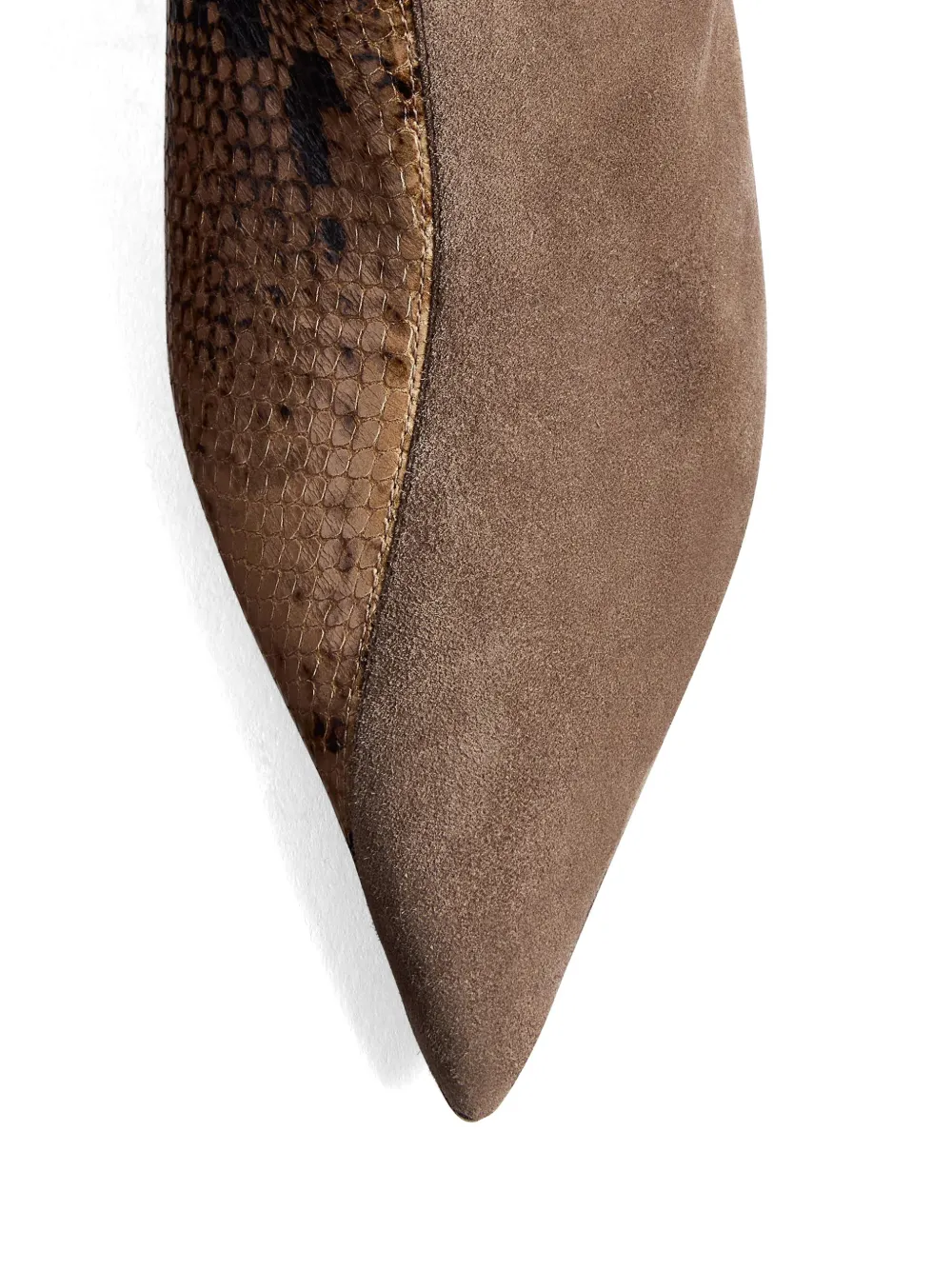 KHAITE Harvey overknee laarzen Bruin