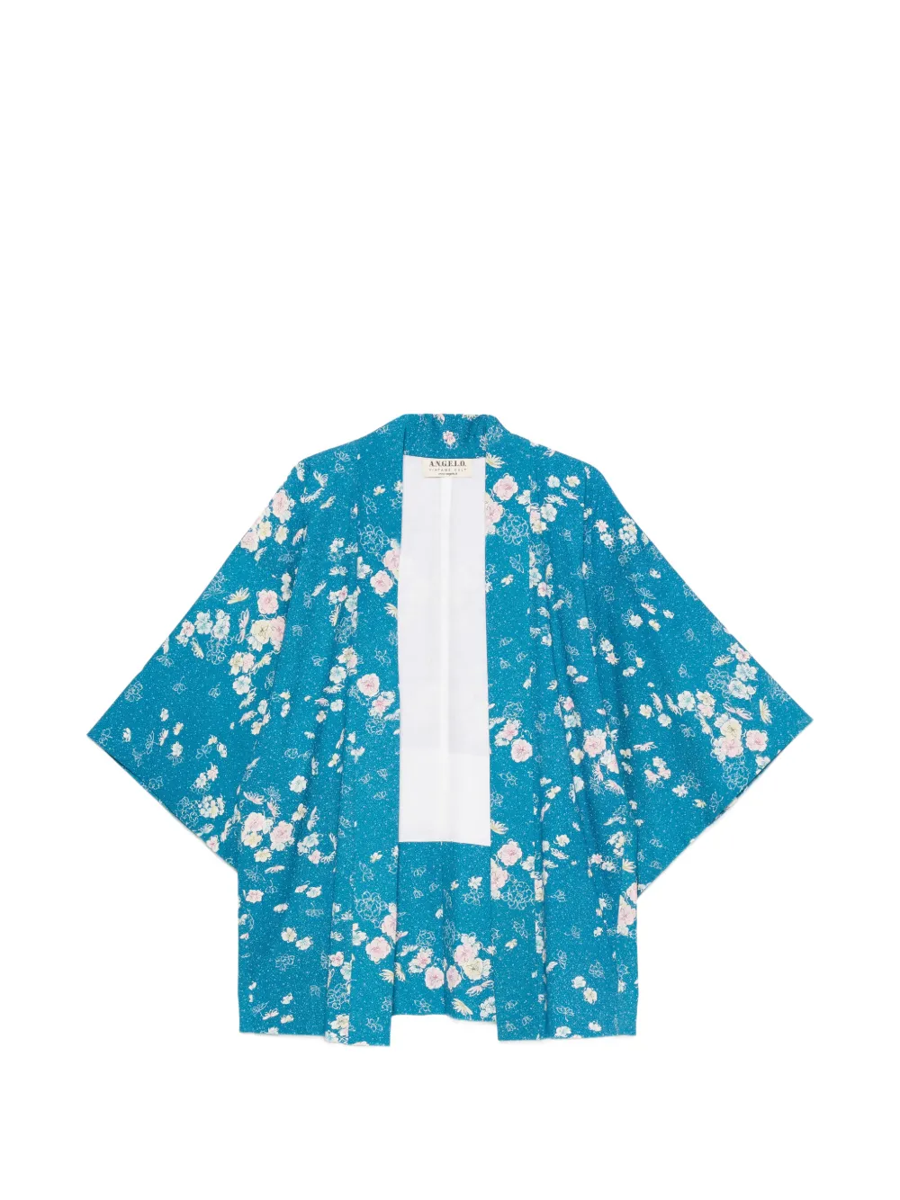 A.N.G.E.L.O. Vintage Cult 1990s floral-print kimono - Blu