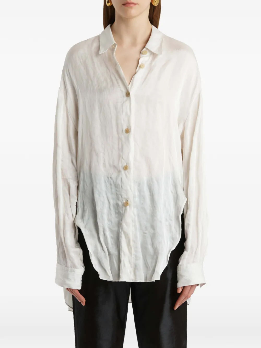 KHAITE Goya top Wit